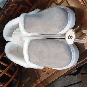 COPY - Boutique Bought Fur Lined Slip on Sneakers, NWT
